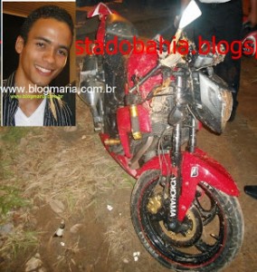 Felipe e a moto.