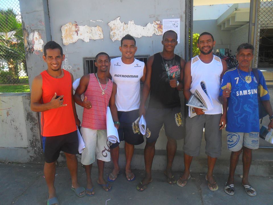 Jogadores foram ao clube hoje, acertar suas vidas financeiras. Foto: Paulo César Coutinho.