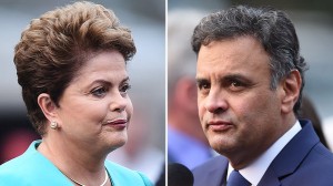 Presidente Dilma Rousseff aparece na frente nas três pesquisas que foram divulgadas nesta noite.