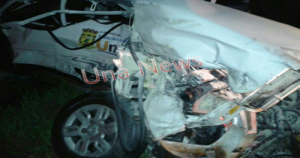 O motorista Mailton Alves Aquino faleceu no local. Foto: Una News.