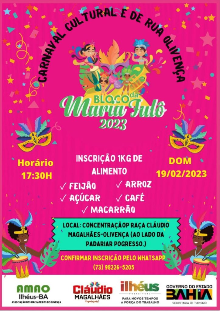 Bloco Infantil ‘maria FulÔ Garante A Folia No Carnaval Cultural De OlivenÇa IlhÉus 24h 2326